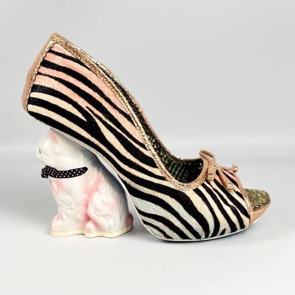 Irregular Choice Paw Print Cat Character Heels – Size 39 / UK 6 – Rare Collector - Picture 2 of 7